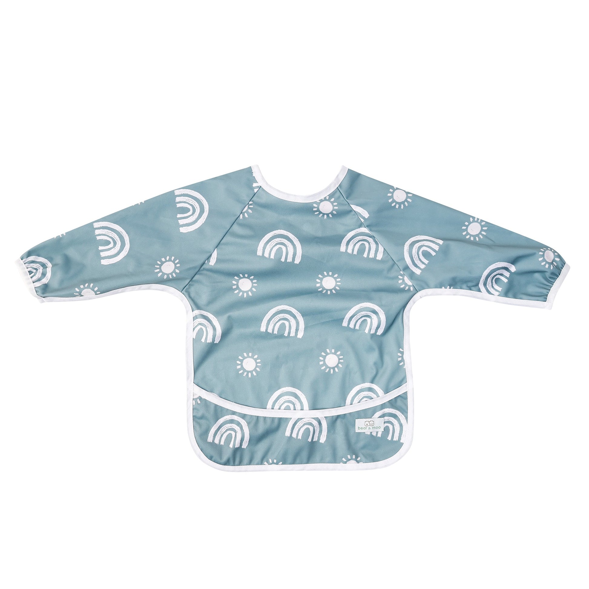 Bear & Moo Sleeved Bib | After the Rain