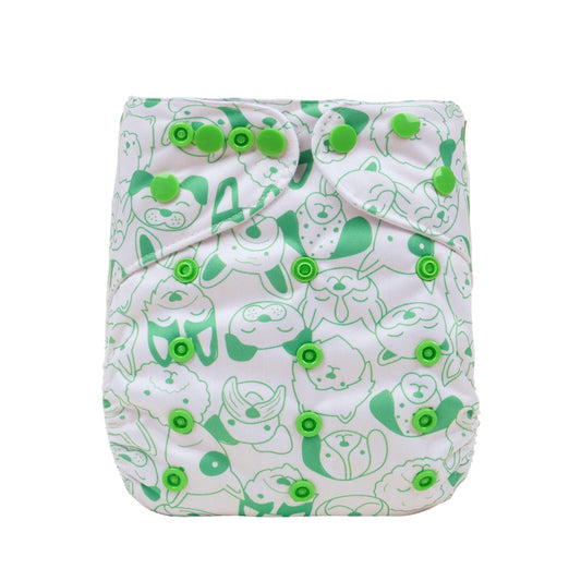 Bear & Moo One Size Fits Most Reusable Cloth Nappy