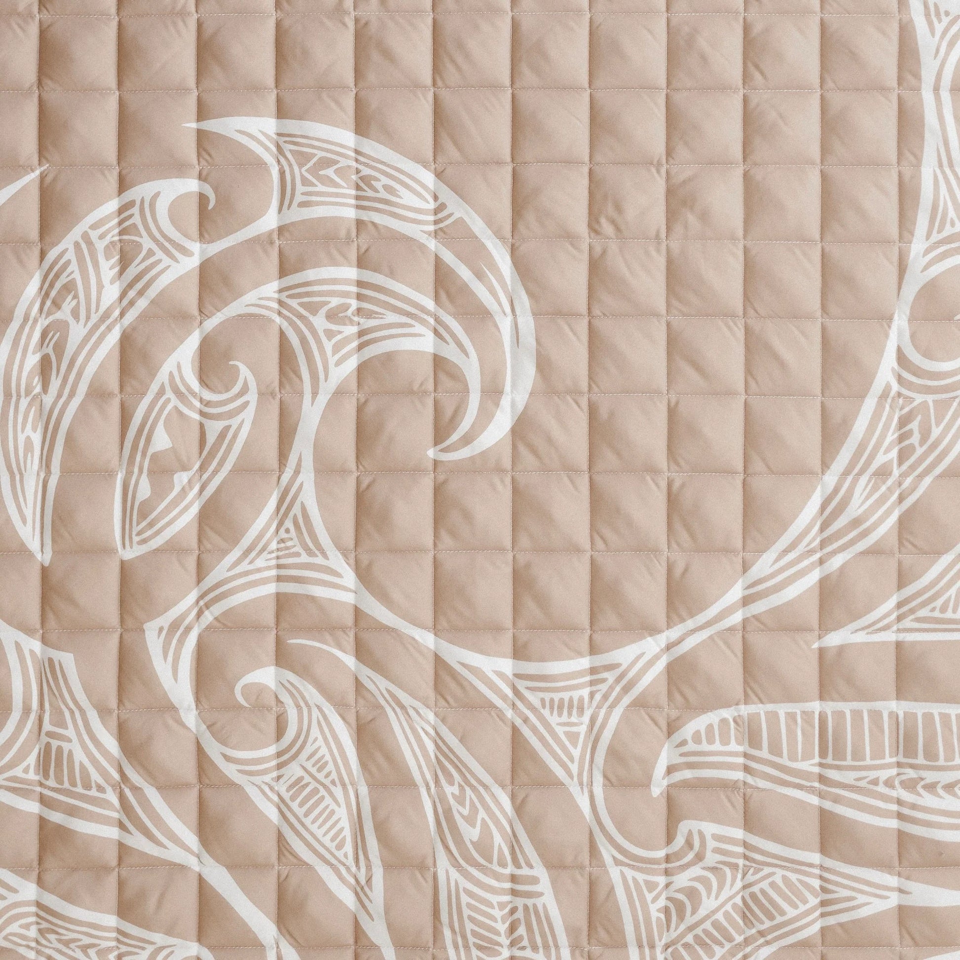 BO & KO Baby Māori Inspired Playmat | Tan available at Bear & Moo