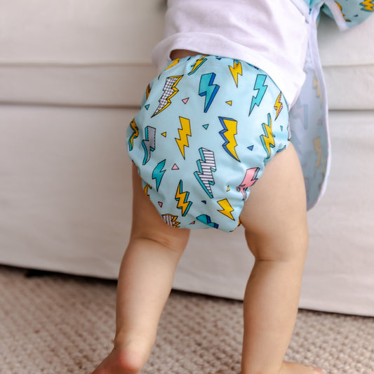 Super Charged Cloth Nappy | One Size Fits Most