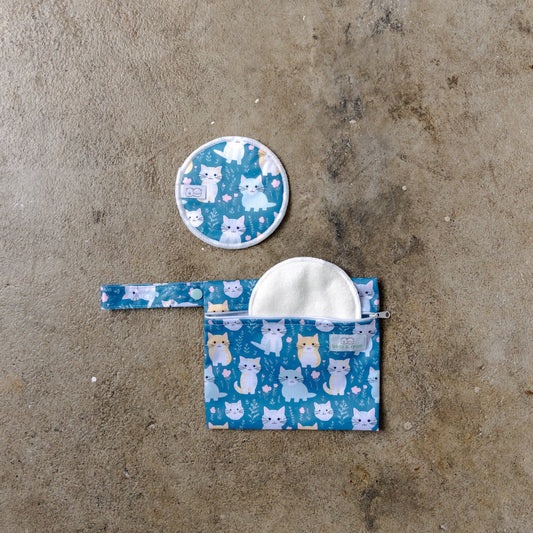 Mini Wet Bag | Whiskers