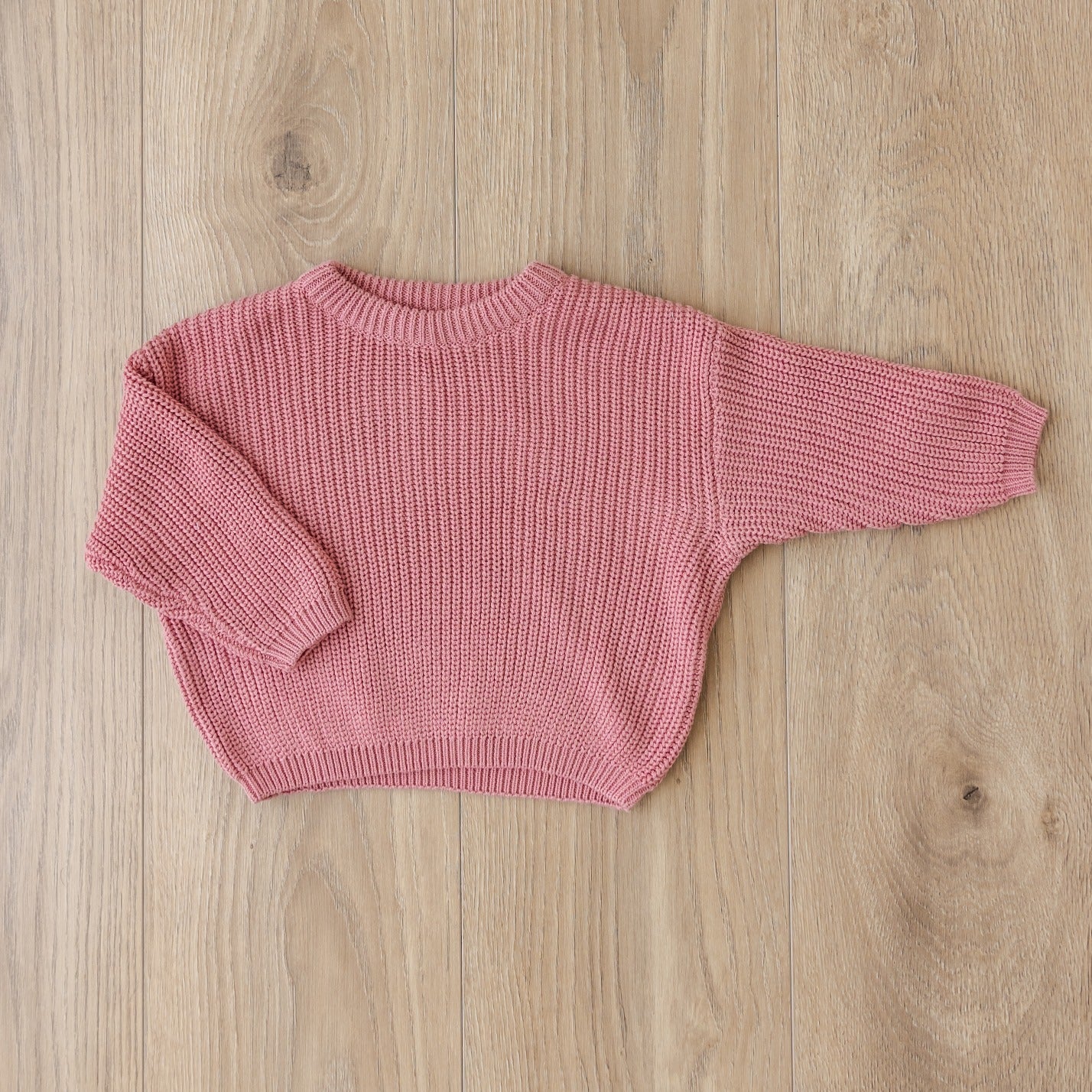 Hello Poppet Sloane Jumper in Dusky Pink available at Bear & Moo