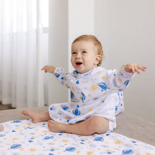 Sleeved Bib | Balloon Dreams