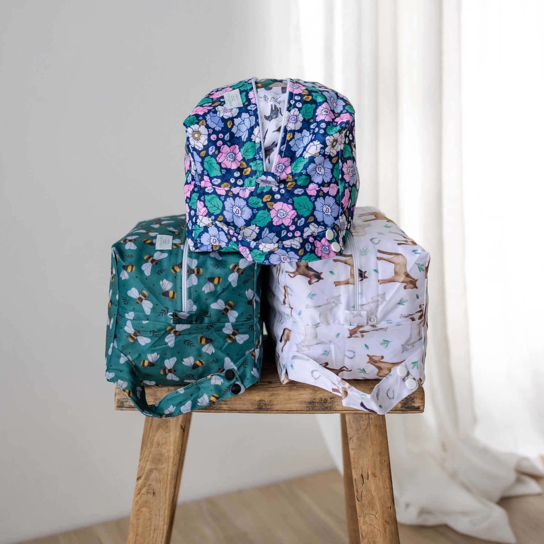 Bear & Moo Nappy Pod | Woodland Critters