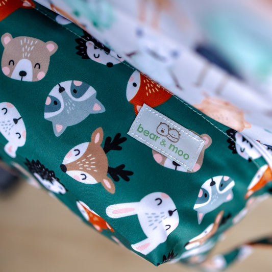 Bear & Moo Nappy Pod | Woodland Critters