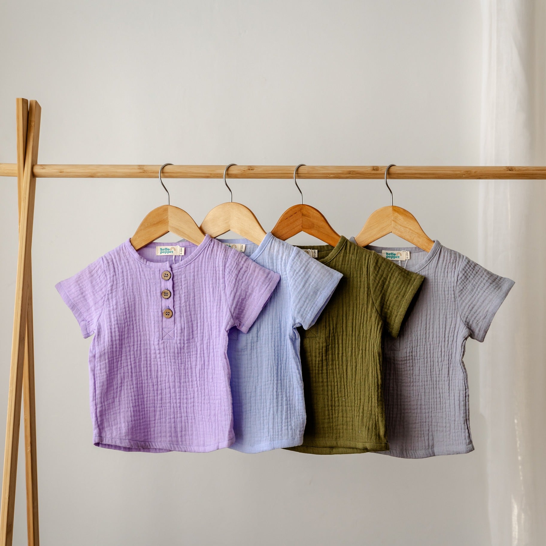 Hello Poppet Quinn Set | Organic Kids Clothing | available at Bear & Moo