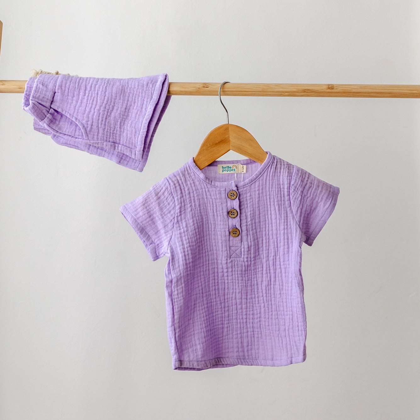 Hello Poppet Quinn Set | Organic Kids Clothing | available at Bear & Moo