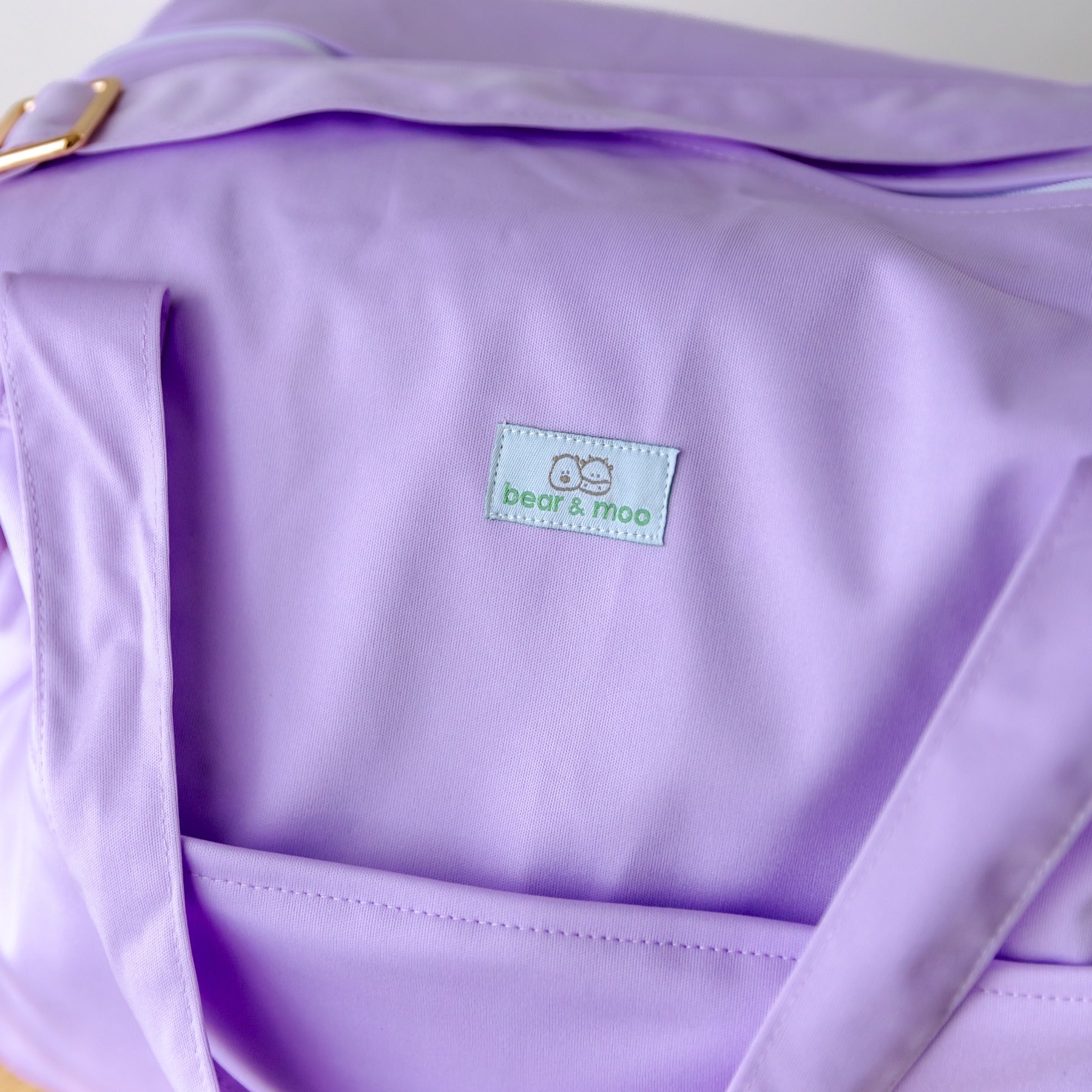 Bear & Moo Day Bag | Lilac