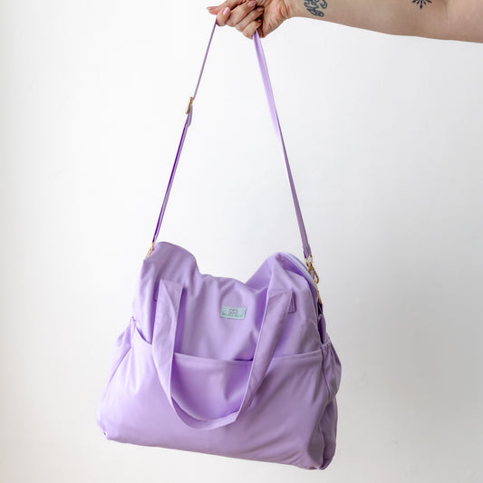 Bear & Moo Day Bag | Lilac