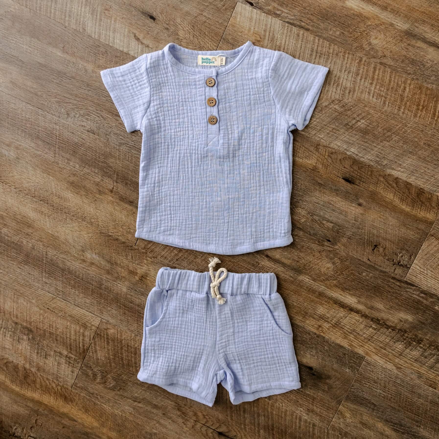 Hello Poppet Quinn Set | Organic Kids Clothing | available at Bear & Moo