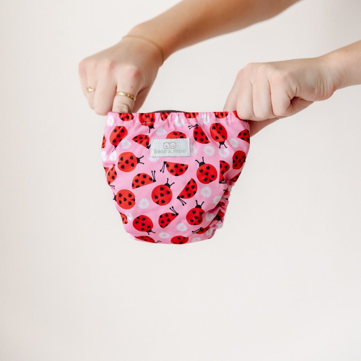 Bear & Moo Reusable Newborn Nappy | Newborn Reusable Nappy | Bamboo Nappies