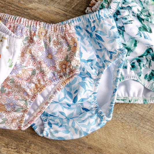 Botanical Leaves Large Swim Nappy