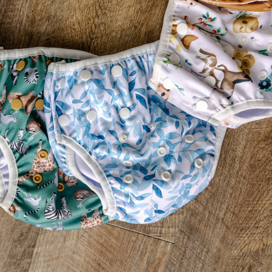 Botanical Leaves Swim Nappy