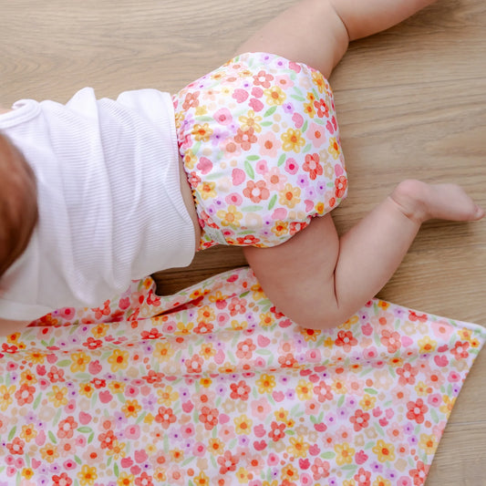 Summertime Floral Reusable Change Mat