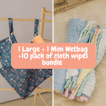 Wet Bags + Wipes Bundle