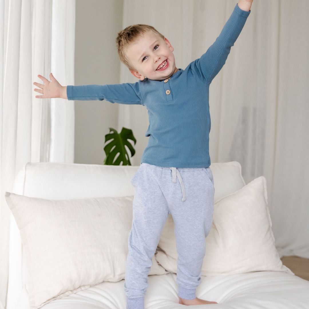 Hello Poppet Devon Pants | Kids Trackpants available at Bear & Moo