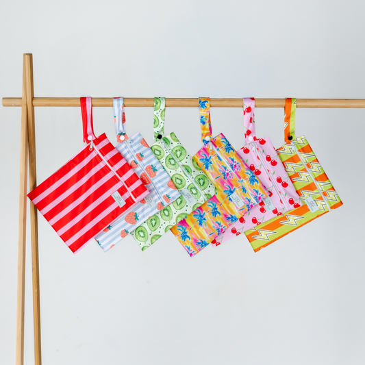 Medium Wet Bag | Strawberry Delight