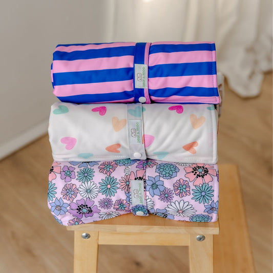Vintage Blossom Reusable Change Mat