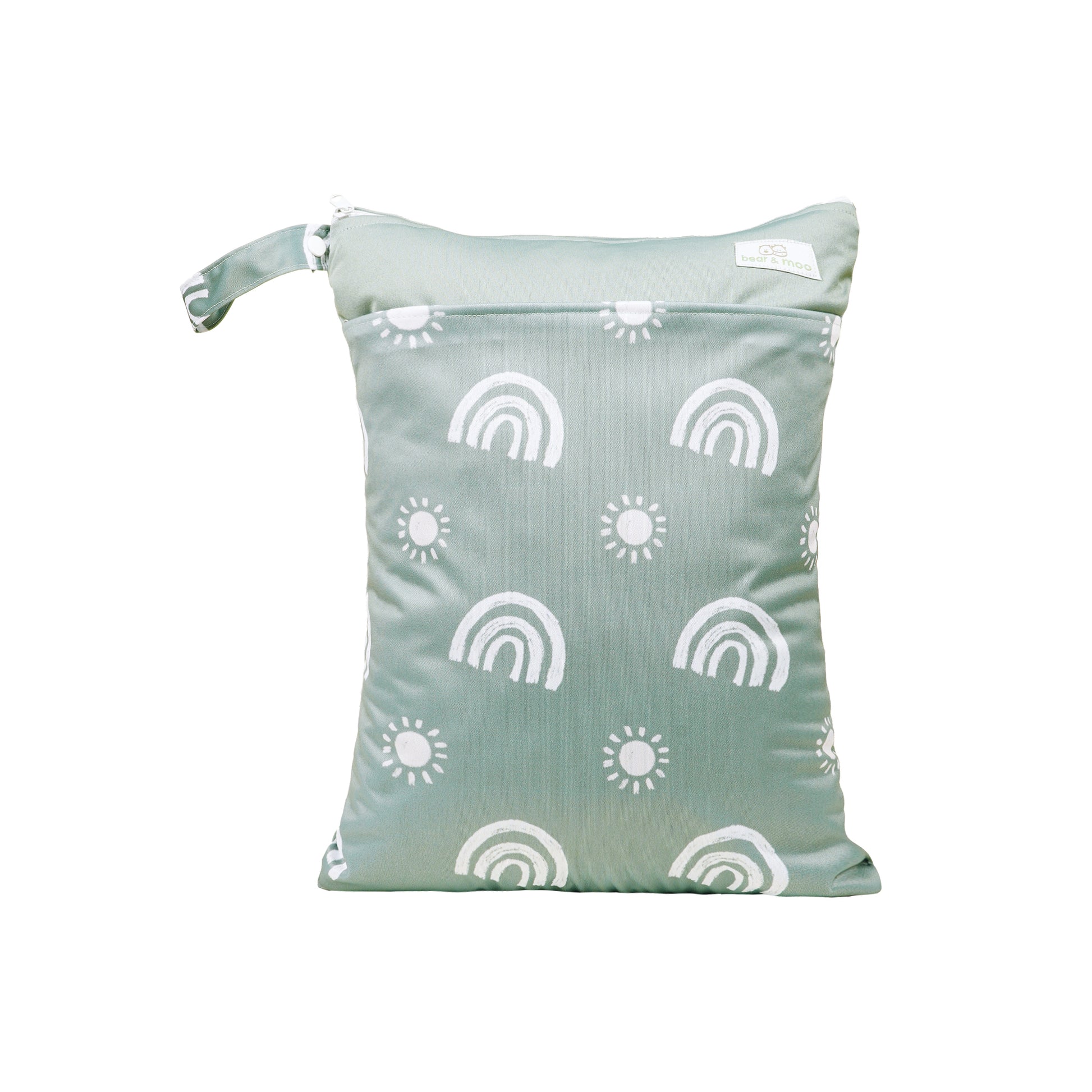 Bear & Moo Large Wet Bag | Large Swim Bag | Large Water Resistant Nappy Bag
