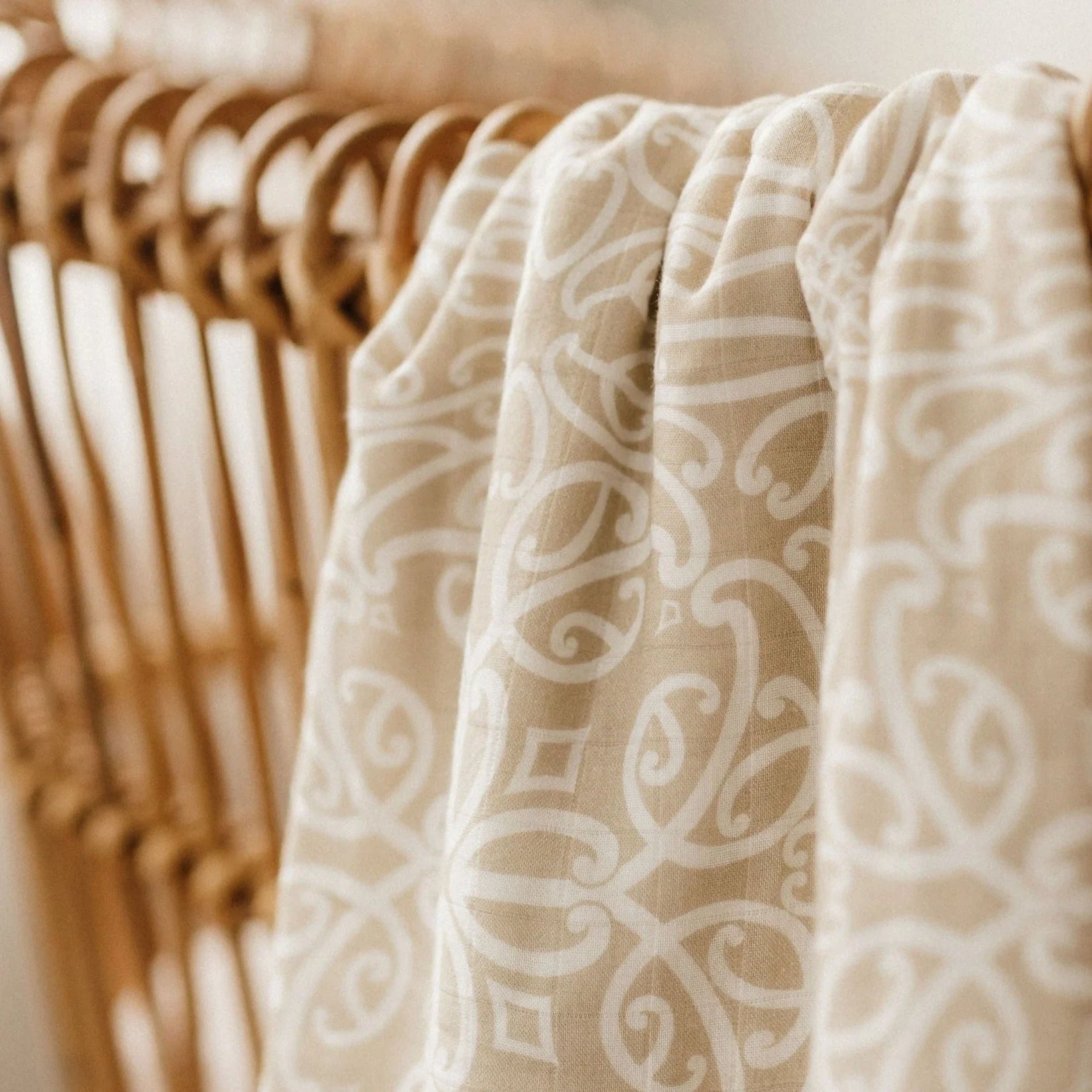 BO & KO Baby Māori Pēpi Wrap | Mauve available at Bear & Moo