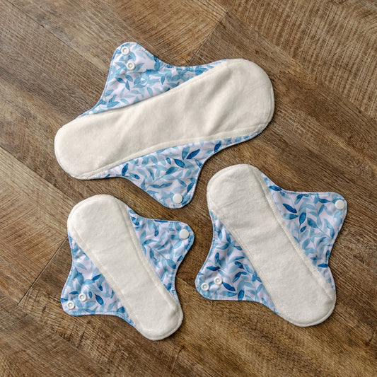 Reusable Sanitary Pad | Botanical Leaves