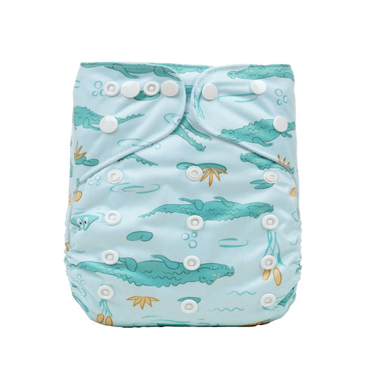 Bear & Moo One Size Fits Most Reusable Cloth Nappy 