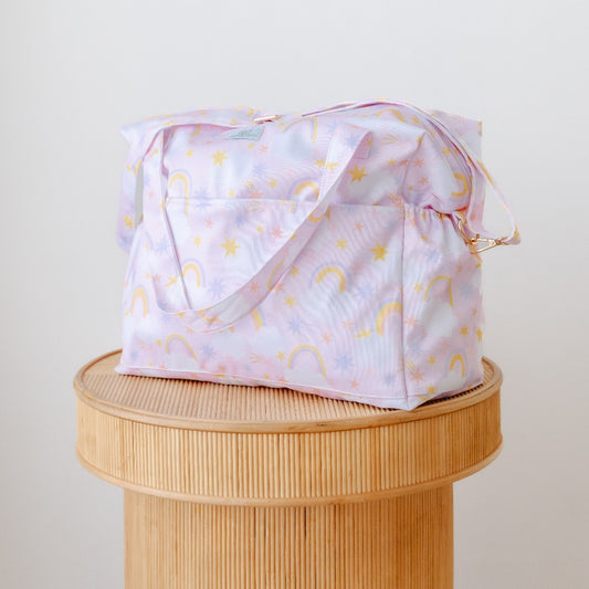 Bear & Moo Reusable Day Bags | Nappy Bags | Dreamland print