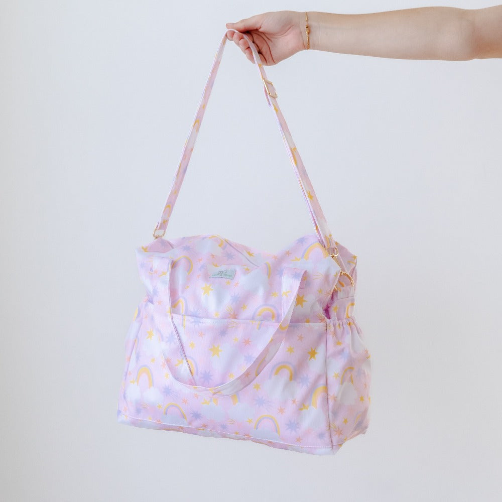 Bear & Moo Reusable Day Bags | Nappy Bags | Dreamland print