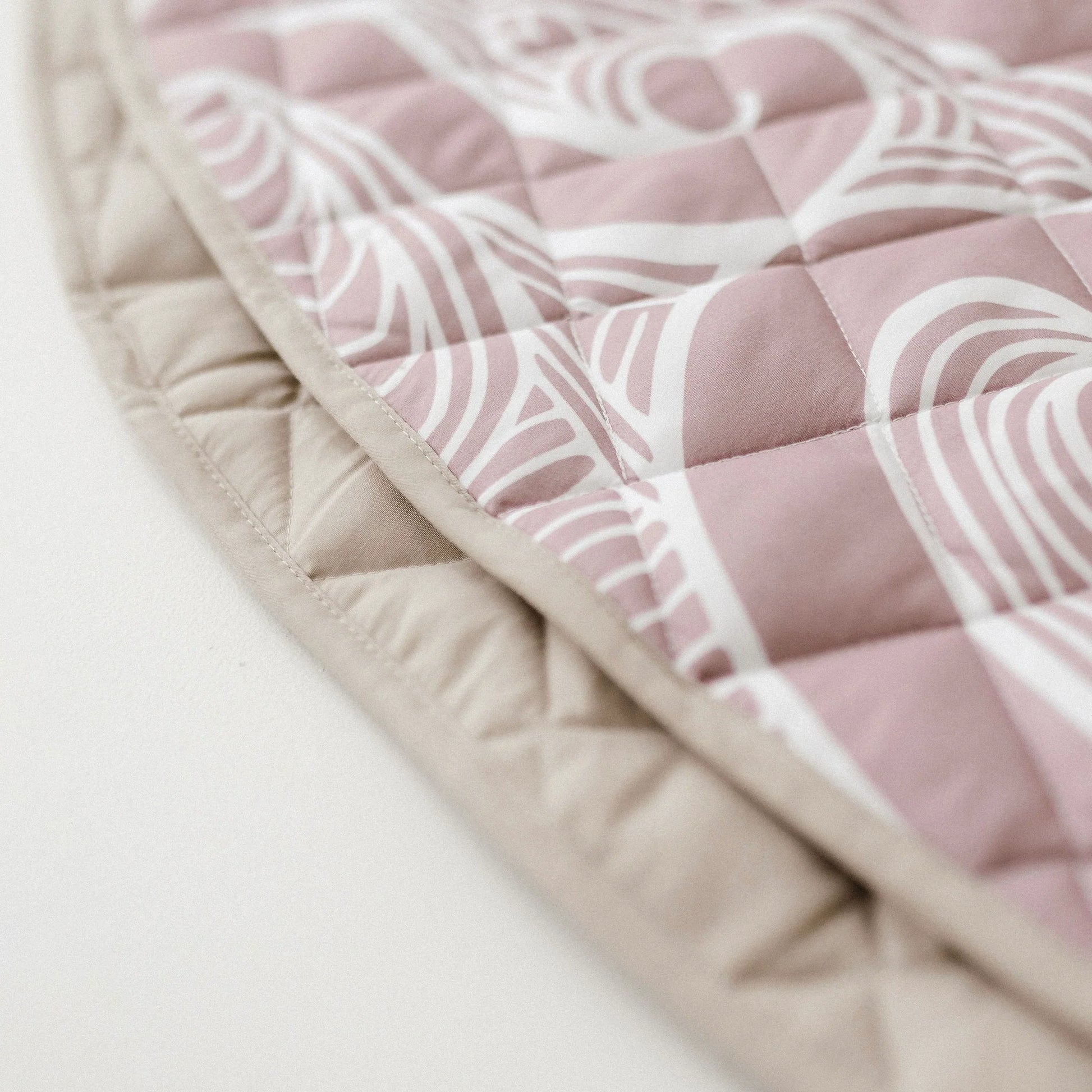 BO & KO Baby Māori Inspired Playmat | Mauve available at Bear & Moo