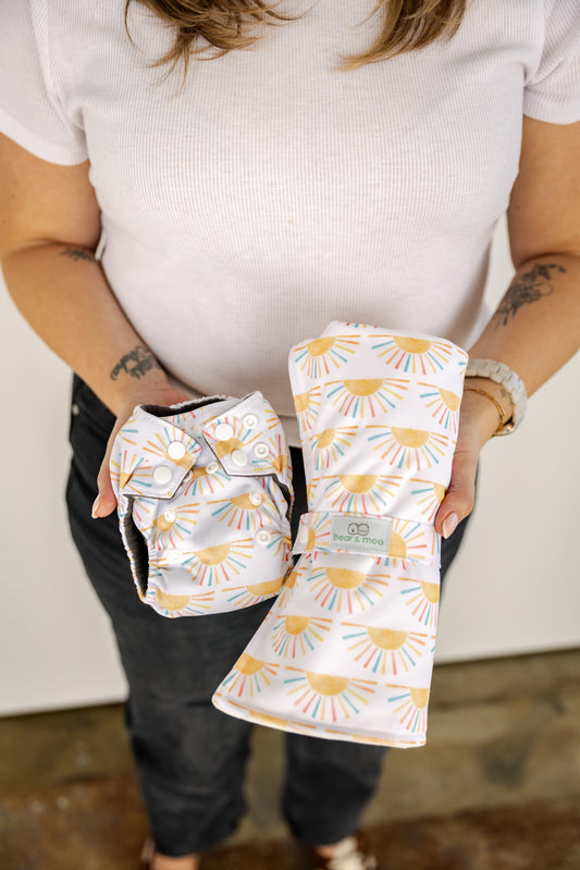 Golden Hour Reusable Change Mat