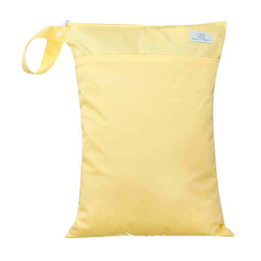 Bear & Moo Large Wet Bag | Lemonade