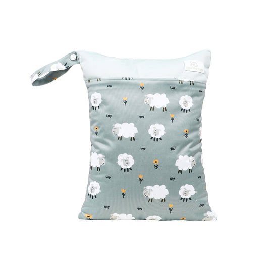 Bear & Moo Large Wet Bag | Large Swim Bag | Large Water Resistant Nappy Bag