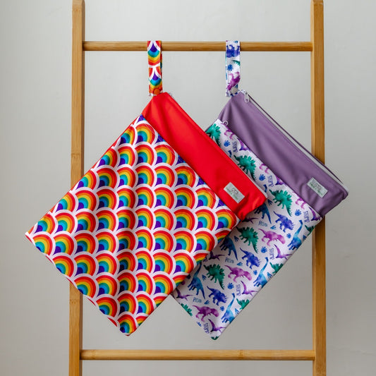 Large Wet Bag | Rainbow Bright