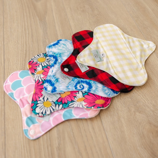 Reusable Sanitary Pad | Lemonade Gingham