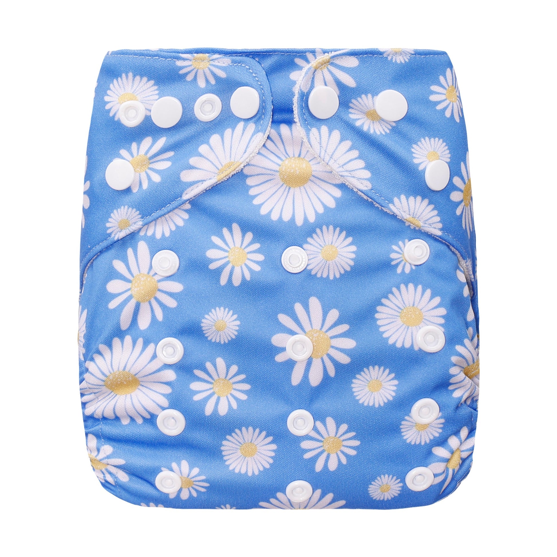 Bear & Moo Summer Daisies Reusable Cloth Nappy | One Size Fits Most