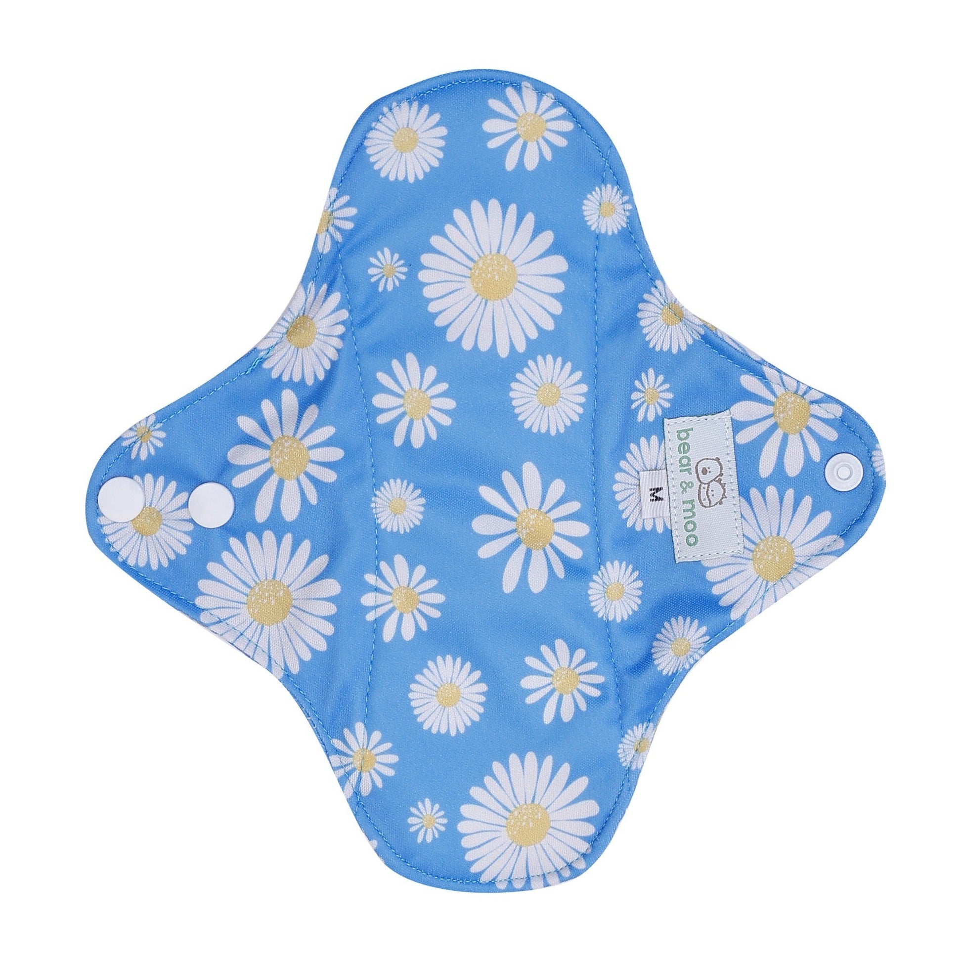 Bear & Moo Medium Reusable Sanitary Pad | Summer Daisies