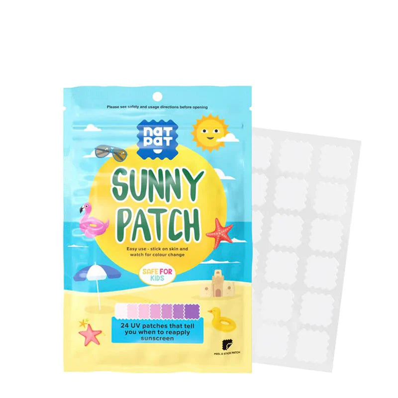 Natural Patch SunnyPatch UV-Detecting Patches available at Bear & Moo