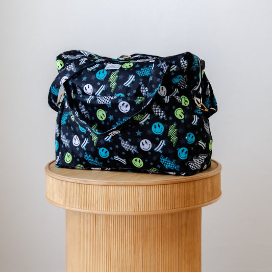 Bear & Moo Reusable Day Bags | Nappy Bags | Too Cool print