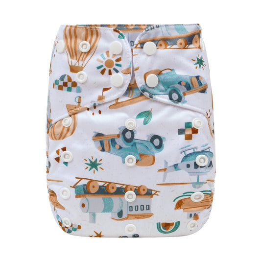 Bear & Moo Cloth Nappy | Large Reusable Cloth Nappy