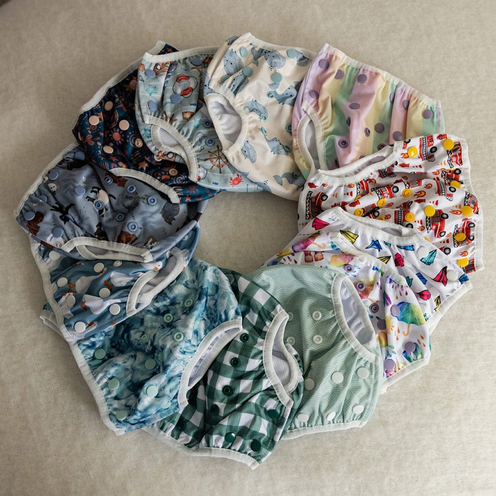 Bear & Moo Sunshines & Rainbows Reusable Swim Nappy