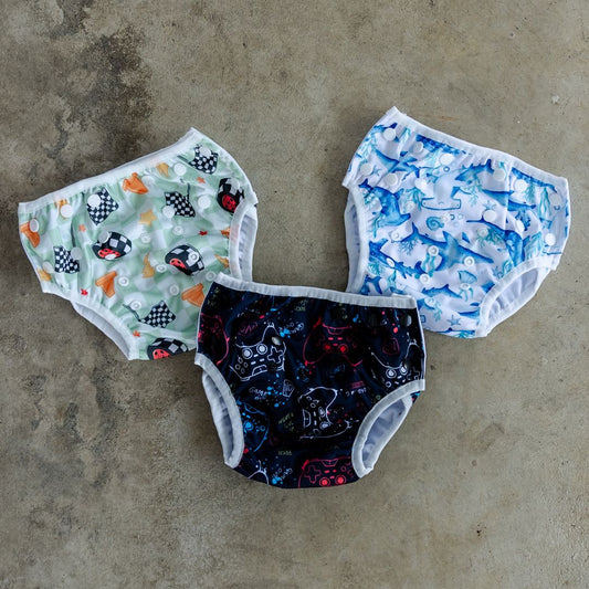 Super Sharks Swim Nappy