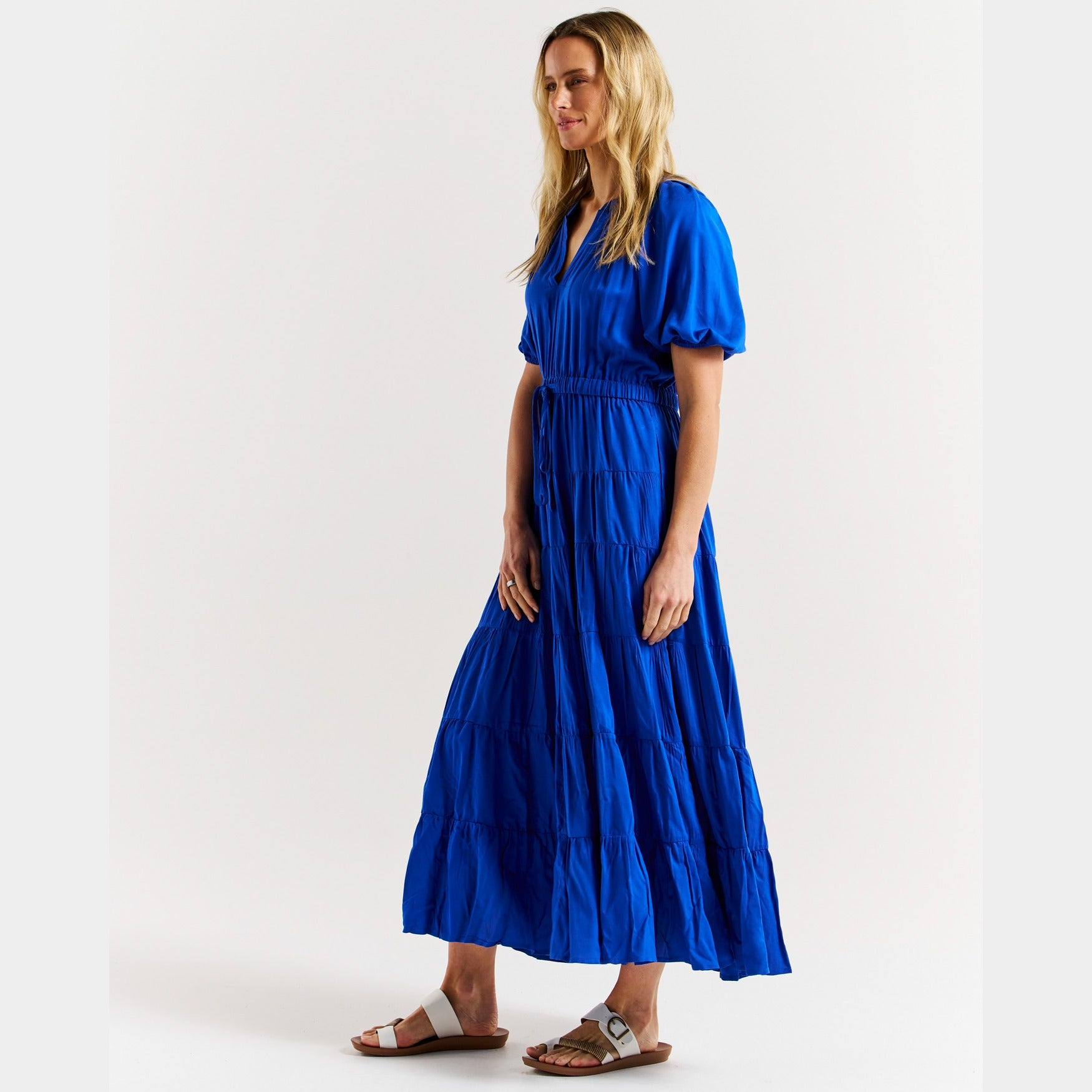 Betty Basics Aleja Dress | Cobalt Blue available at Bear & Moo