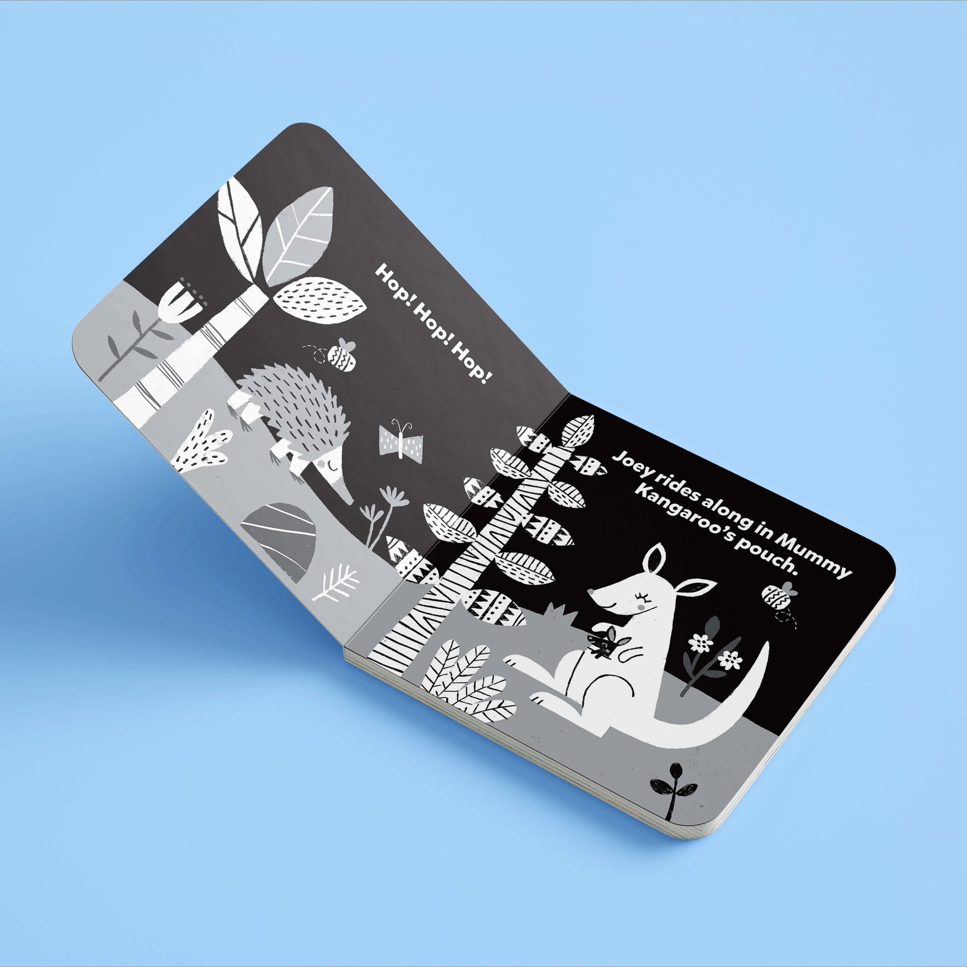 Animal Friends High Contrast Board Book available at Bear & Moo