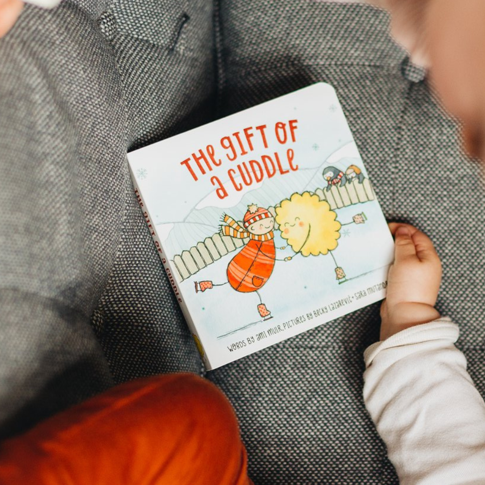 The Kiss Co The Gift of a Cuddle Board Book from Bear & Moo