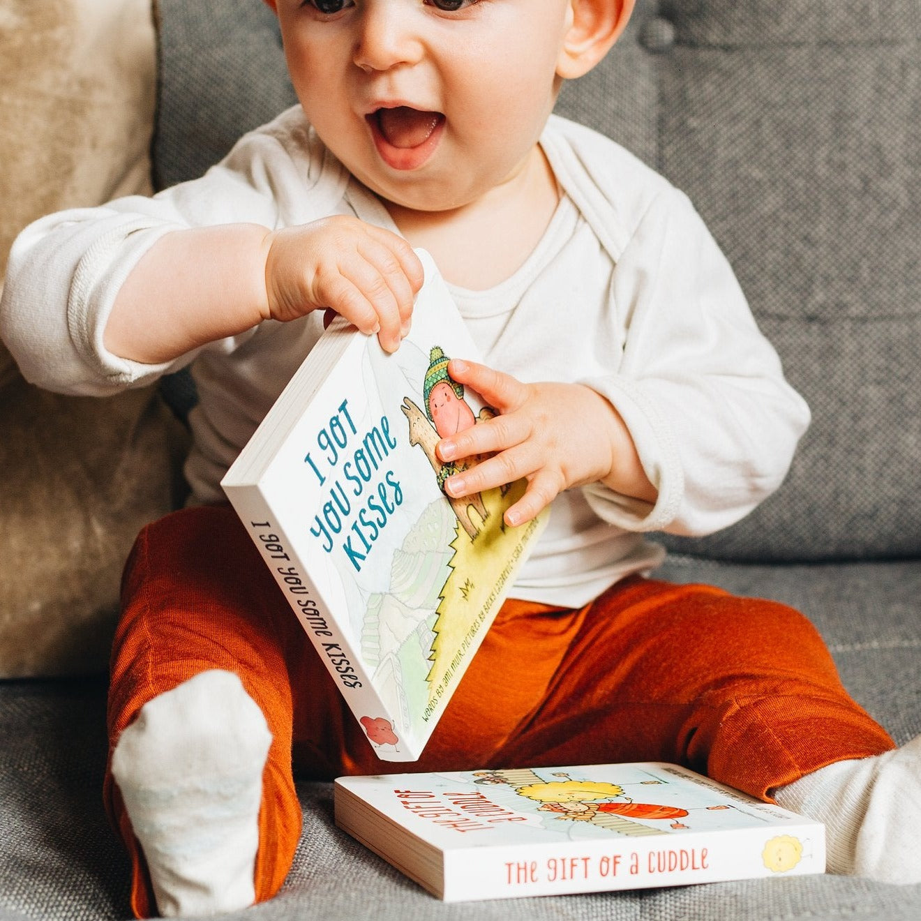 The Kiss Co | I Got You Some Kisses | Board Book from Bear & Moo