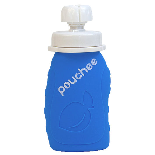 Hungry Cubs Pouchee in Blue from Bear and Moo